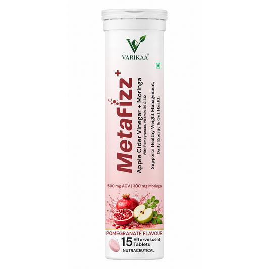 Metafizz+ ACV Fat Burn & Bloom Combo  Effervescent Tablets  – Pomegranate Flavour