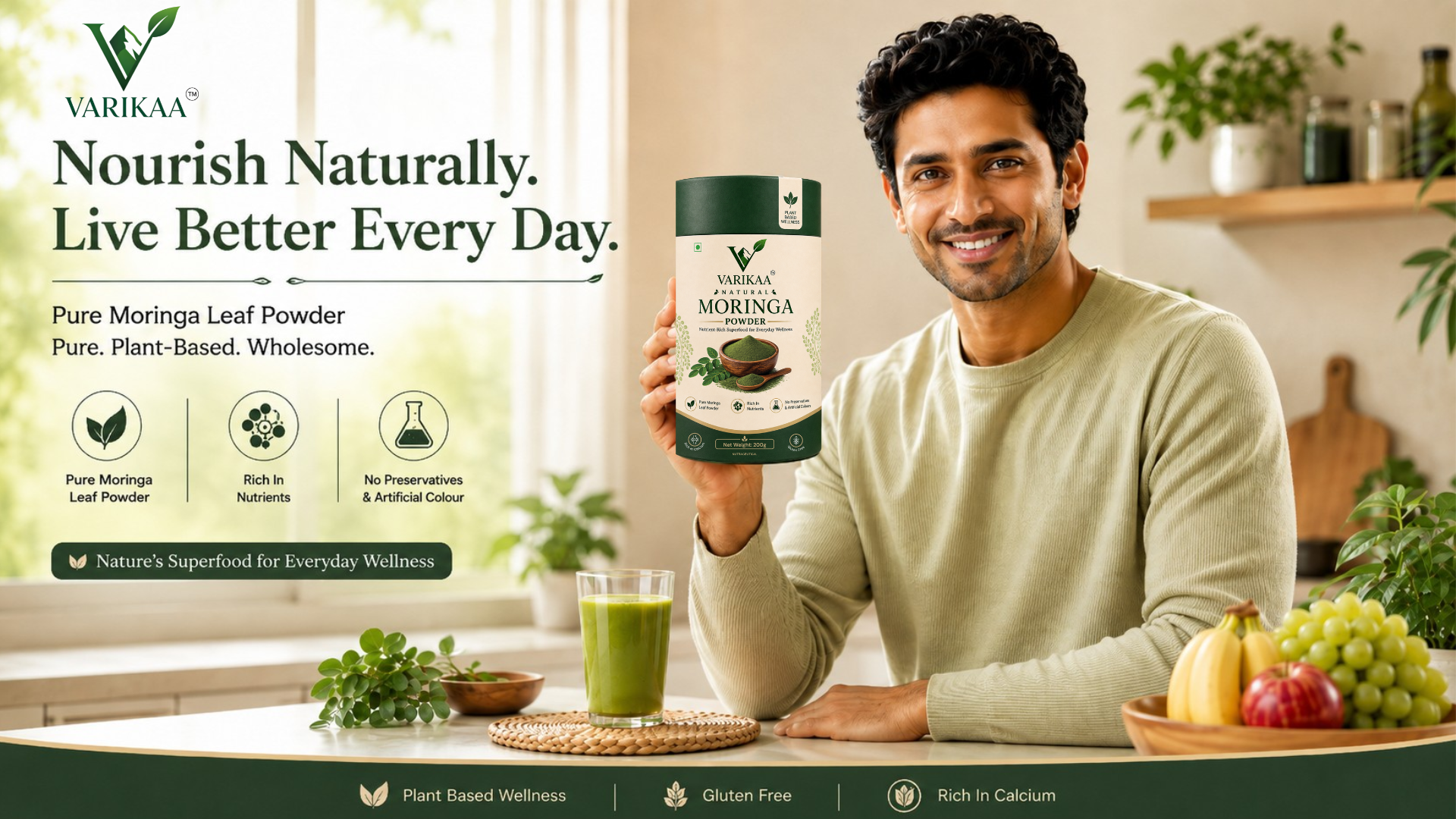 A green powder is only useful if you actually use it