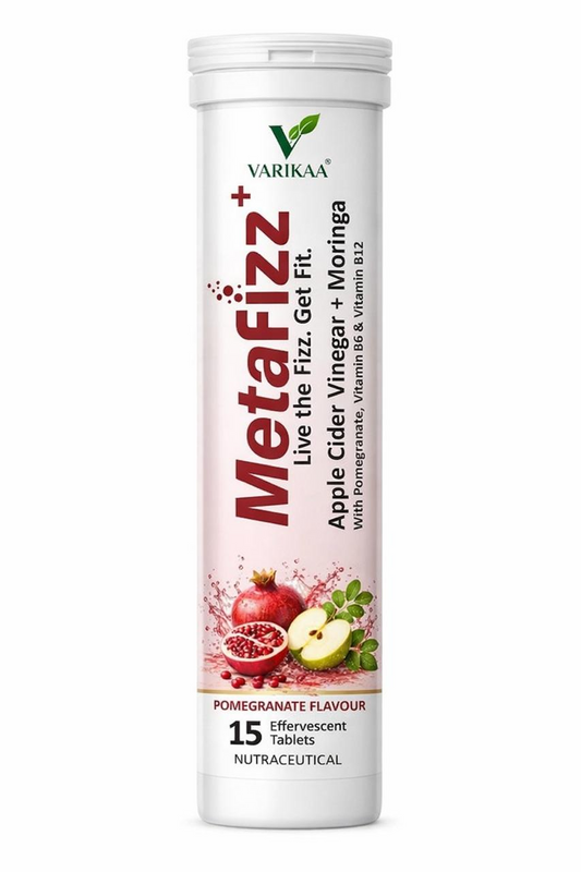 4 x MetaFizz+ Apple Cider Vinegar + Moringa Effervescent Tablets (Pomegranate Flavour)